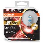 H7 OSRAM Night Breaker 200% 12V 55W (Pair)