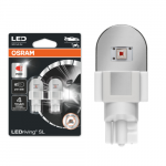 955 OSRAM LEDriving SL Range (W16W) LED Upgrade Bulbs (Red) - Pair
