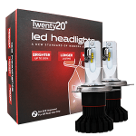 H4 Twenty20 Impact LED 12V 60/55W Headlight Bulb