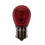 382 Red Standard Replacement 12V 21W P21W Bayonet Bulb