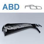 ABD Retro-Fit Flat Beam Aero Wiper blade 28"