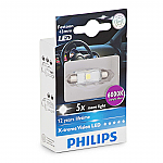 264 Philips X-treme Vision LED 12V 43mm Number Plate & Interior Festoon Bulb