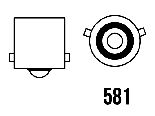 SilverVision PY21W Indicator Car Bulbs (Twin)
