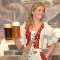 Beer wench in Austria